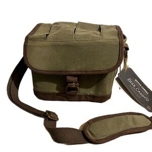 Legacy Waxed Canvas Beer/Soda Caddy Cooler Bag Bottle Opener Outdoor Fishing 9X6